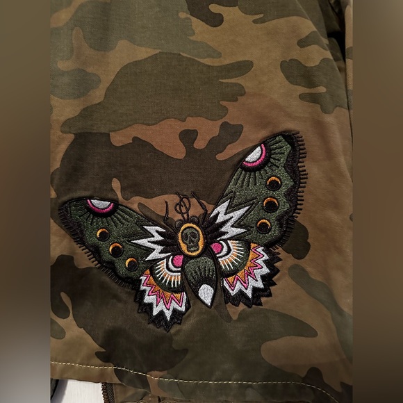 Zadig & Voltaire camouflage jacket with patches - Picture 4 of 8